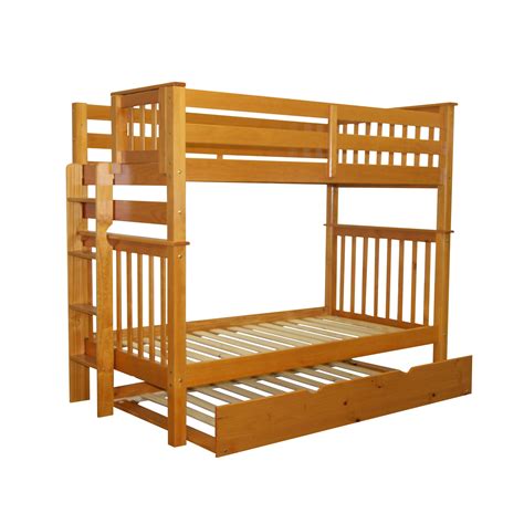 Stork craft long horn bunk bed, white. Bedz King Mission Twin Bunk Bed & Reviews | Wayfair