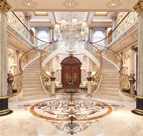 Luxury Villa Interior Stairs Design Luxury Mansions Interior