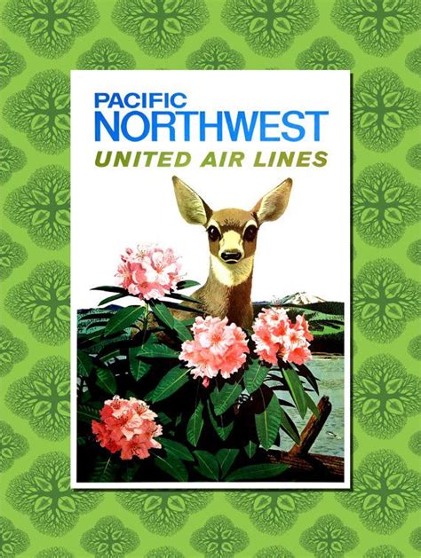 Pacific Northwest Travel Poster Wall Decor 7 By Theworldtravelers 6