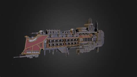 Warhammer 40k Imperial Battleship 3d Model By Roddan 9d140e3