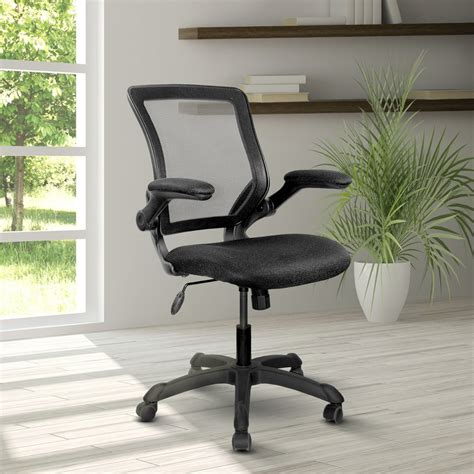 Techni Mobili Mesh Office Chair With Tilt And Height Adjustment