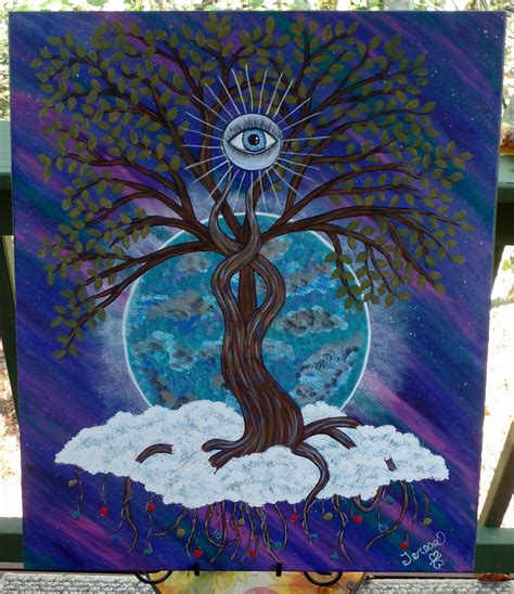 The Tree Of Life Tree Of Life Metaphysics Starry Night Meditation