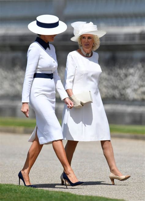 Trump Melania At Queen Elizabeth Banquet Prince William Kate Attend