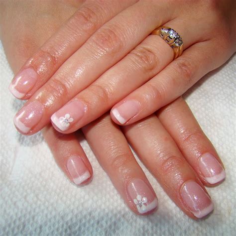 Pretty Nails And Tea French Manicure Using Fingerpaints Soak Off Gel Polish {aka Shellac} How To