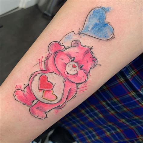 Care Bear Tattoo Care Bear Tattoos Tattoos Bear Tattoo