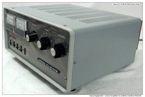 Yaesu Equipment Linear Amplifier Fl 2100 B 1 Kw Flickr