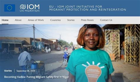 First Hand Accounts By Migrants At New Eu Iom Website Infomigrants