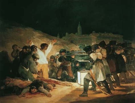 Francisco De Goya El Tres De Mayo De 1808 Média Larousse