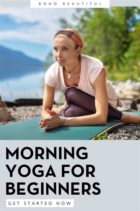 20 Min Morning Yoga For Beginners Boho Beautiful Beginner Yoga
