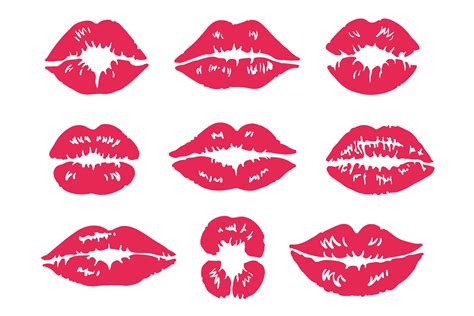 Lipstick Kiss Mark Graphic By Smartstartstocker · Creative Fabrica