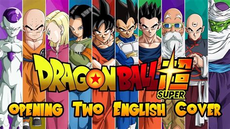 Dragon Ball Super Opening 2 English Dub With Lyrics Ft