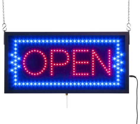 Neon Led Animation Opening Signs Attract Customers Ciudaddelmaizslp