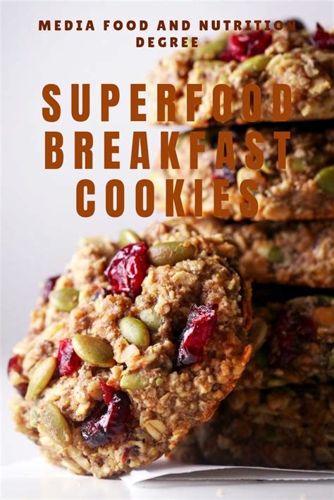 Maybe you would like to learn more about one of these? SUPERFOOD BREAKFAST COOKIES #HEALTHYBREAKFAST #COOKIES in ...
