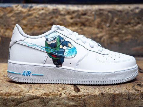 Check out our painted air force 1 selection for the very best in unique or custom, handmade pieces from our обувь shops. naruto air force - Google Search in 2020 | Naruto shoes ...