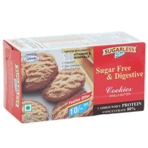 Ok, i will say that my least favorite part of my online bakery showdown is having to let you know which cookies i wouldn't recommend. Buy Sugarless Bliss Sugar Free Digestive Cookies Vanilla ...