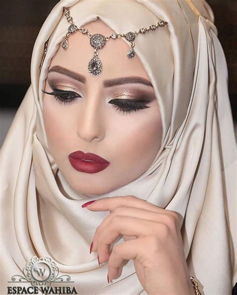 Amazing Collection Of Bridel Makeup For 2020 Wedding Hijab Styles Hijab Makeup Bridal Hijab