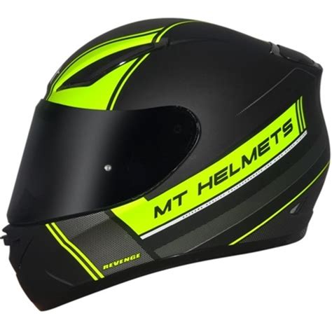 Capacete Mt Helmets Revenge Naked B Preto Fosco E Amarelo My Xxx Hot Girl