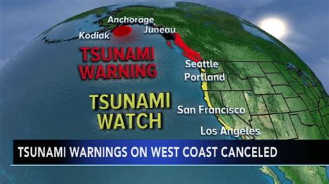 Alaska Hit By 79 Earthquake Tsunami Warning Canceled For West Coast