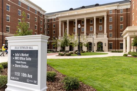 New Tutwiler Residence Hall Building Bama The University Of Alabama