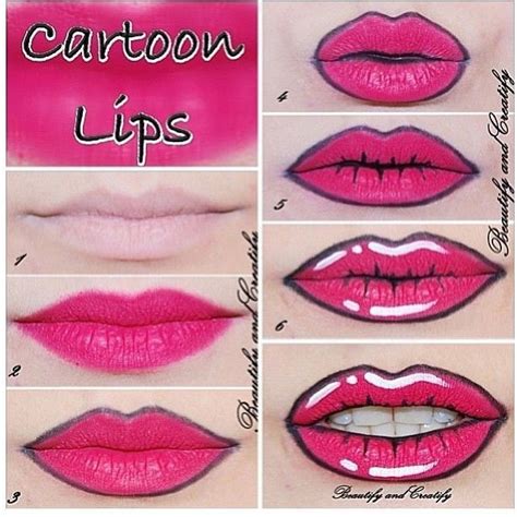 Cartoon Lips Tutorial Pictures Photos And Images For Facebook Tumblr