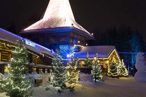 Santa Claus Village In Finnish Lapland Xmas At North Pole 6da