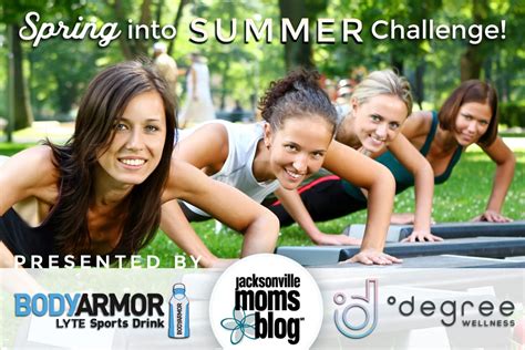 Spring Into Summer Fitness Challenge With °degree Wellness And Jmb