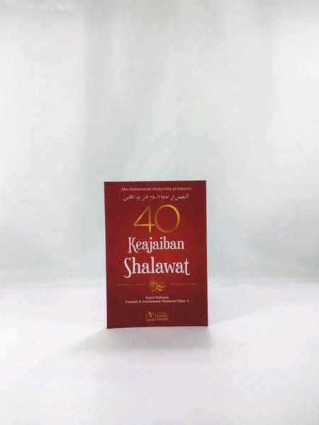 Jual Buku 40 Keajaiban Shalawat Di Lapak Cerdas Muslim Bukalapak