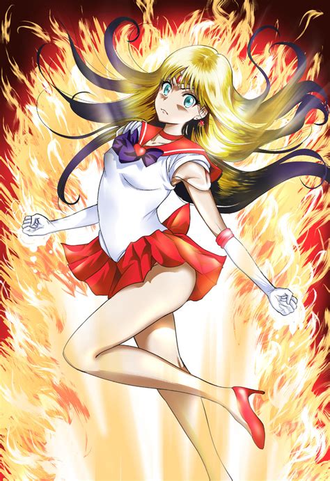 Hino Rei And Sailor Mars Bishoujo Senshi Sailor Moon And 2 More Drawn