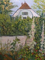 Hermann Hesse painting of his house and garden in Gaienhofen, Germany ...