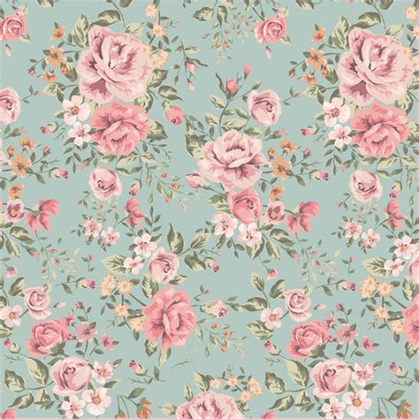 Make a statement on an accent wall or your refrigerator door, or let this design add a patterned pop. Anewall Cutesie Modern Classic Vintage Floral Wallpaper ...