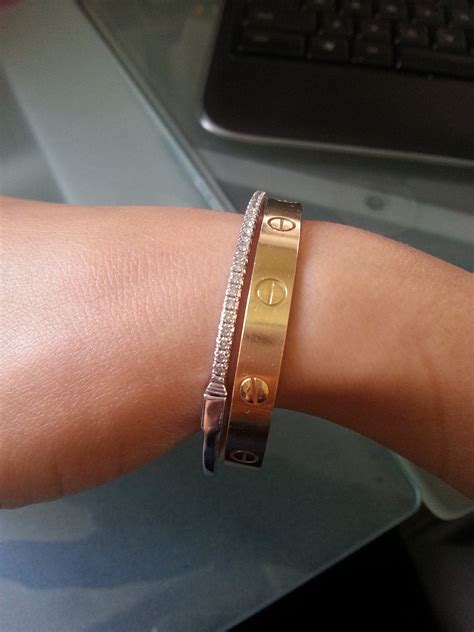 These cartier love bracelet with diamond prices from $19,800 to $ 32,700. Information