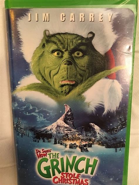 Yet a petty child, cindy lou who, decides to undertake befriend the grinch. How The Grinch Stole Christmas VHS Video Tape (With images ...