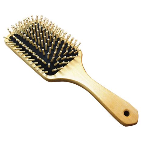 10 inch big wooden paddle brush wooden hair care spa massage comb antistatic comb drop shipping