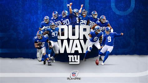 Our Way New York Giants Giants Launch Our Way Playoff Campaign And Fan