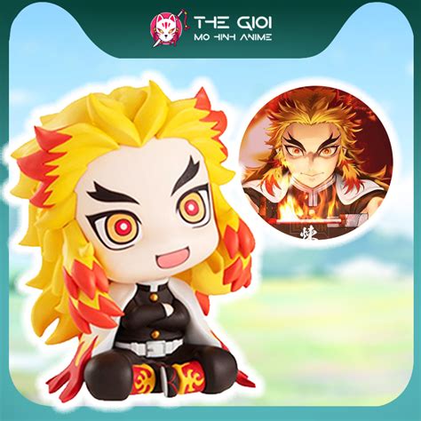 Mô Hình Rengoku Kyojuro Chibi Kimetsu No Yaiba Thế Giới Mô Hình Anime