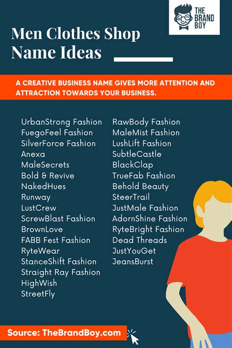 Fashion Brand Name Ideas U Know Whats