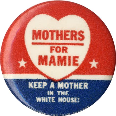 Dwight Eisenhower Scarce Mothers For Mamie Button 20202