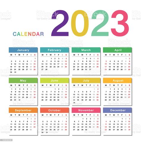 2023 Calendar With Weeks Ambassade Mauritanie