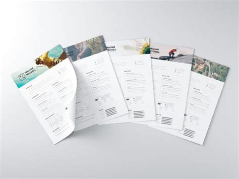 Download the after effects templates today! 28 Minimal & Creative Resume Templates - PSD, Word & AI ...