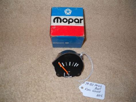 NOS Mopar 1979 1980 Omni Horizon Rampage Charger Turismo Fuel Gauge EBay
