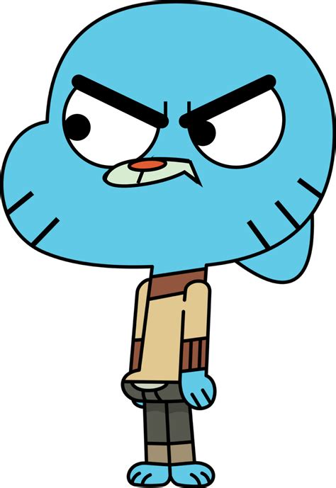 Gumball Angry By Designerboy7 On Deviantart
