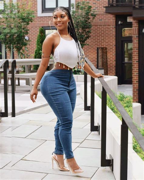we like our denim extra stretchy ‘round here 🌀👖 ️ fashionnovacurve black girls jean sexy