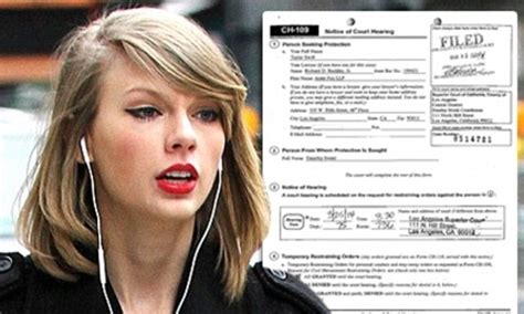 Taylor Swift Obtains Three Year Restraining Order Against Stalker