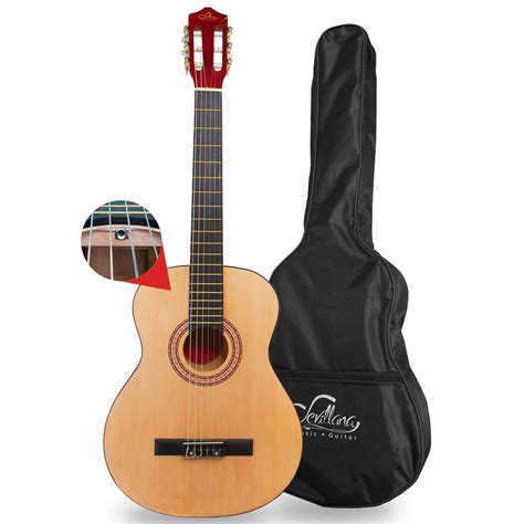 Ripley Guitarra Clasica Sevillana 8446 39 Pulgadas Funda Natural