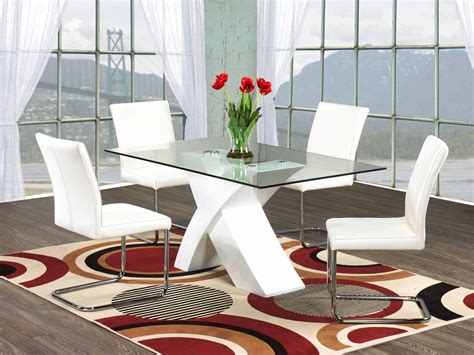 Glass Dining Room Table Bases Elegant Entrancing Design Ideas Glass Base Dining Tables White