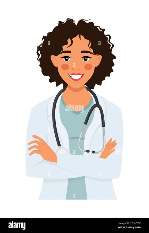 Female Doctor With A Stethoscope Medical Professional Or Therapist