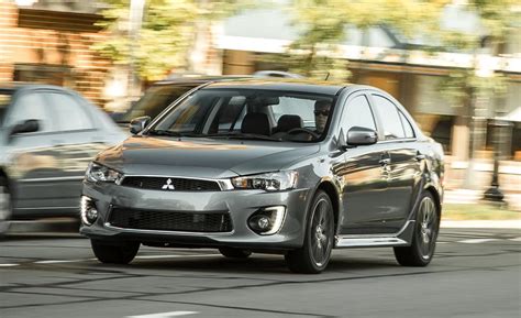 2017 Mitsubishi Lancer Awd Tested Review Car And Driver