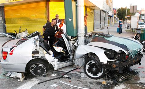 Car Split In Half After Horrific Crash