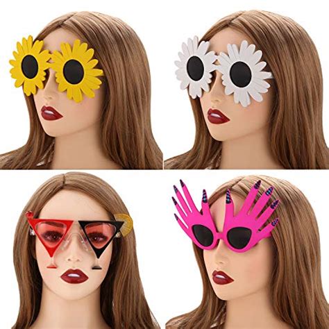 Funny Glasses Novelty Party Sunglasses 12 Pack Funny Sunglasses Costume Party Glasses For