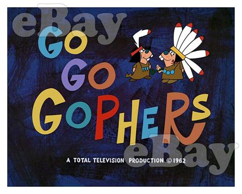 Rare Go Go Gophers Cartoon Color Tv Photo 1 Of 3 Total Television